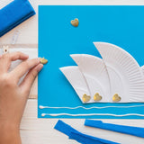 Maxbell 200Pc 9mm Metal Mini Heart Paper Fasteners Brads For DIY Scrapbooking Crafts - Aladdin Shoppers