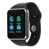 Maxbell 2019 A1 Bluetooth Smart Watch Smart Tracker Waterproof Phone Watch Black - Aladdin Shoppers