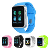 Maxbell 2019 A1 Bluetooth Smart Watch Smart Tracker Waterproof Phone Watch Blue - Aladdin Shoppers