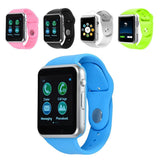 Maxbell 2019 A1 Bluetooth Smart Watch Smart Tracker Waterproof Phone Watch Blue - Aladdin Shoppers