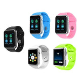 Maxbell 2019 A1 Bluetooth Smart Watch Smart Tracker Waterproof Phone Watch Blue - Aladdin Shoppers