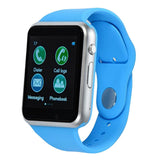 Maxbell 2019 A1 Bluetooth Smart Watch Smart Tracker Waterproof Phone Watch Blue - Aladdin Shoppers