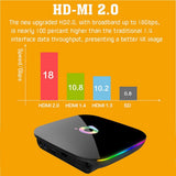 Maxbell 2019 Android 6.0 Smart TV Box Q+ BOX Amlogic Quad Core 4GB+64GB WIFI EU - Aladdin Shoppers