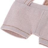 Maxbell 20cm Cute Doll Suspender Pants Casual Outfit Dress Up Accessory Creamy White - Aladdin Shoppers