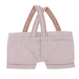 Maxbell 20cm Cute Doll Suspender Pants Casual Outfit Dress Up Accessory Creamy White - Aladdin Shoppers