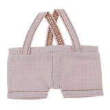 Maxbell 20cm Cute Doll Suspender Pants Casual Outfit Dress Up Accessory Creamy White - Aladdin Shoppers