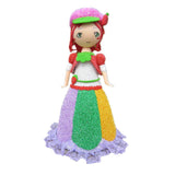 Maxbell 20cm DIY Handwork Light Clay Princess Girl Doll Accessories Kids Toy Gifts - Aladdin Shoppers