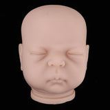 Maxbell 20inch Vinyl Unpainted Reborn Doll Head Mold Kits Newborn Baby DIY Making #2 - Aladdin Shoppers