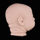Maxbell 20inch Vinyl Unpainted Reborn Doll Head Mold Kits Newborn Baby DIY Making #2 - Aladdin Shoppers