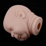 Maxbell 20inch Vinyl Unpainted Reborn Doll Head Mold Kits Newborn Baby DIY Making #2 - Aladdin Shoppers