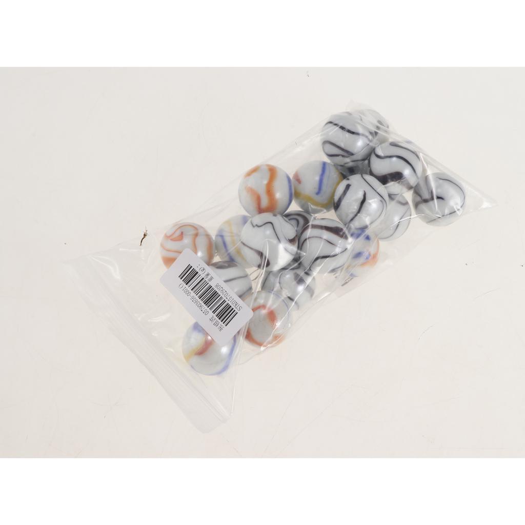 Maxbell 20Pcs 25mm Milky White Glass Marbles, Marble Run Game Accessory, Vase Filler, Home Decor - Aladdin Shoppers