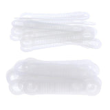 Maxbell 20Pcs Clear Non-Slip Silicone Clothes Hanger Grips Clothing Hanger Strips S - Aladdin Shoppers