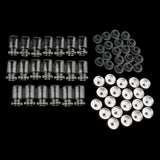Maxbell 20pcs Lab Transparent Glass Bottles Rubber Stopper Vials with Cap 5ml - Aladdin Shoppers