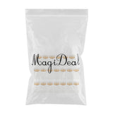 Maxbell 20pcs Lab Transparent Glass Bottles Rubber Stopper Vials with Cap 5ml - Aladdin Shoppers