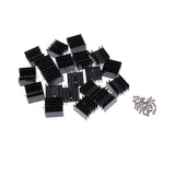 Maxbell 20x 24x16-25mm MOSFET Aluminium Heat Sink 7805 Transistor Heatsink Radiator - Aladdin Shoppers