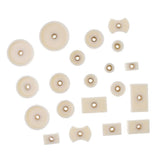 Maxbell 20x Plastic Watch Back Case Cover Press Closer Dies Mold Gluon 18-50mm - Aladdin Shoppers