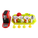 Maxbell 21pcs Plastic Simulation Coffee Maker Playset Kitchen Pretend Toys For Kids Girls - Aladdin Shoppers