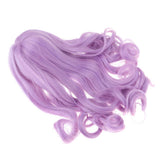 Maxbell 22-26cm High-temperature Wire Curls Doll Wigs For Blythe Dolls 1/3 BJD Size - Aladdin Shoppers