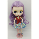 Maxbell 22-26cm High-temperature Wire Curls Doll Wigs For Blythe Dolls 1/3 BJD Size - Aladdin Shoppers