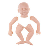 Maxbell 22'' Neborn Baby Kits Silicone Vinyl Head Arms Legs for Neborn Baby Doll #6 - Aladdin Shoppers