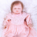 Maxbell 22'' Neborn Baby Kits Silicone Vinyl Head Arms Legs for Neborn Baby Doll #6 - Aladdin Shoppers