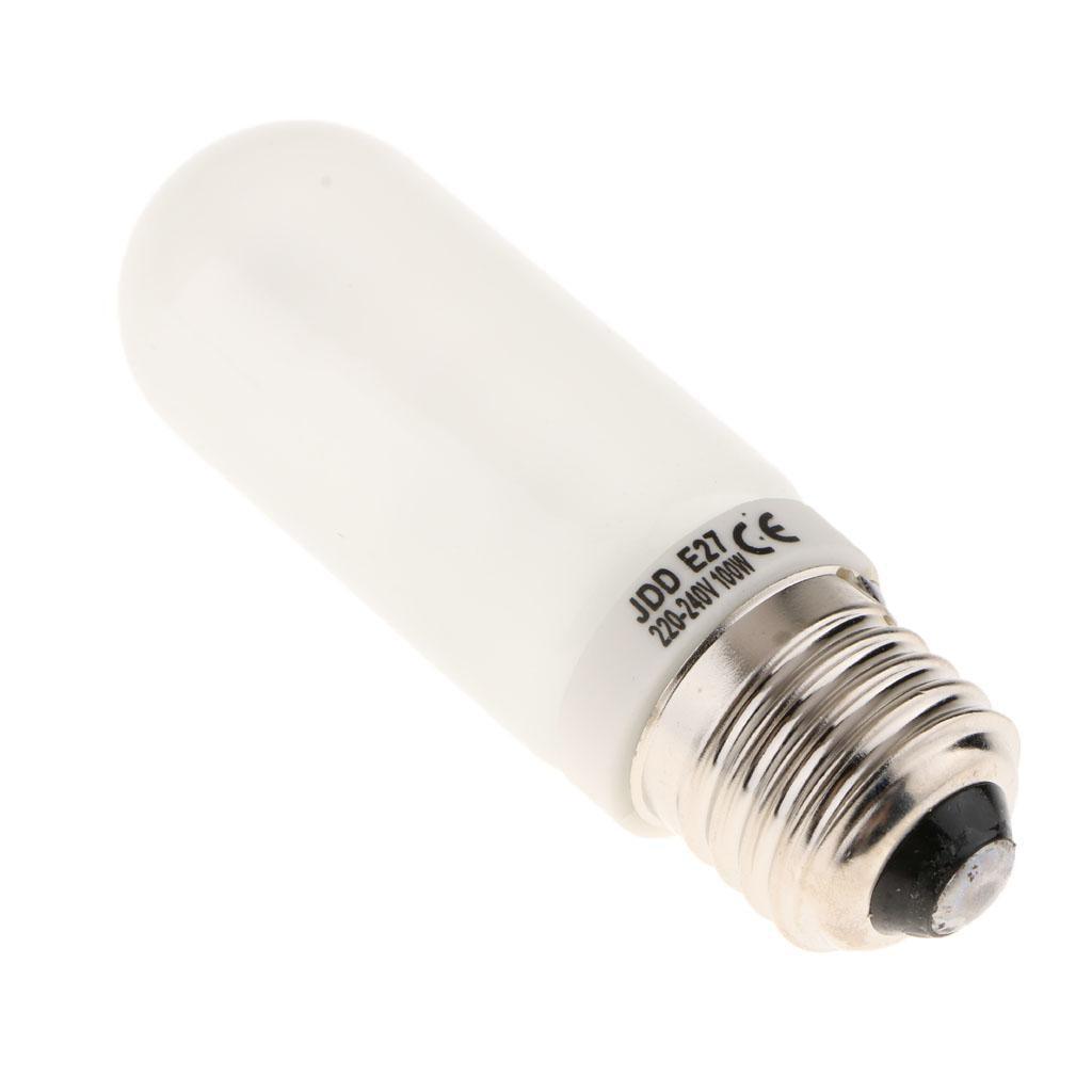 Maxbell 220-240Volt Halogen JDD Type Tubular Medium E27 Bulb Lamp, Frosted, 100-Watt - Aladdin Shoppers