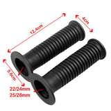 Maxbell 22/24mm Rubber Handle Throttle Grips for BMW F650GS F800GS R1200GS RT1200 - Aladdin Shoppers