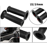 Maxbell 22/24mm Rubber Handle Throttle Grips for BMW F650GS F800GS R1200GS RT1200 - Aladdin Shoppers