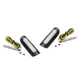 Maxbell 22mm 25mm Handlebar Clamp Drag Bar Light Blinker Side Marker for Harley