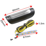 Maxbell 22mm 25mm Handlebar Clamp Drag Bar Light Blinker Side Marker for Harley - Aladdin Shoppers