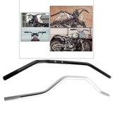 Maxbell 22mm 7/8" Motorcycle Handlebar Wild Goose Style Bar Universal New Hot Black - Aladdin Shoppers