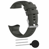 Maxbell 22mm Soft Silicone Replacement Wristband / Strap for Watch Gray - Aladdin Shoppers