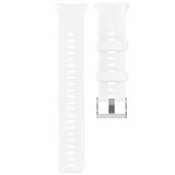 Maxbell 22mm Soft Silicone Replacement Wristband / Strap for Watch White - Aladdin Shoppers