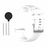 Maxbell 22mm Soft Silicone Replacement Wristband / Strap for Watch White - Aladdin Shoppers
