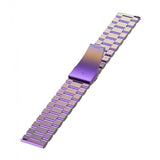 Maxbell 22mm Stainless Steel Wristband Strap Universal Watchband Unisex Multi-color - Aladdin Shoppers