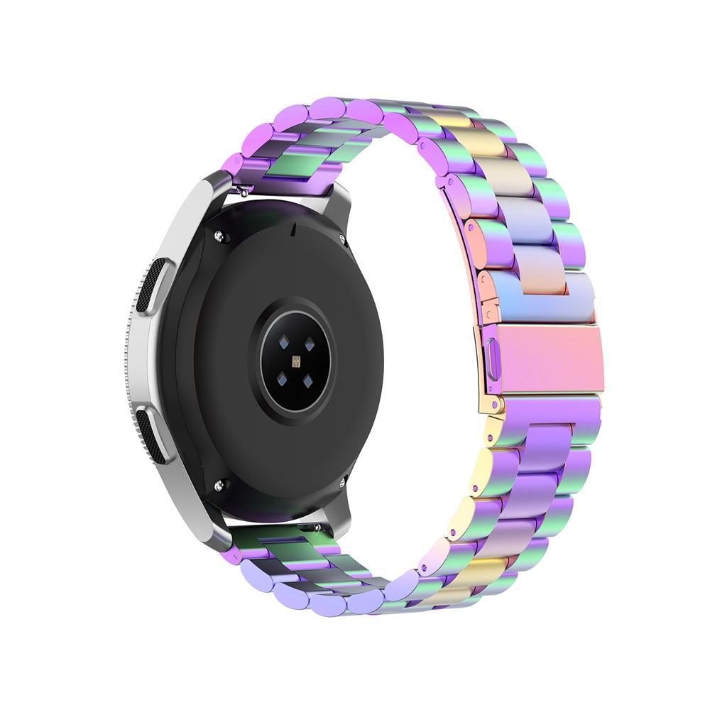 Maxbell 22mm Stainless Steel Wristband Strap Universal Watchband Unisex Multi-color - Aladdin Shoppers