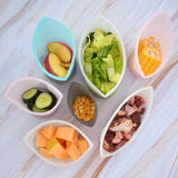 Maxbell 2/3 Pcs Food Zip Top Bag Containers Set Fruit Snack Storage Pouch 2pcs White Bags - Aladdin Shoppers