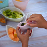 Maxbell 2/3 Pcs Food Zip Top Bag Containers Set Fruit Snack Storage Pouch 2pcs White Bags - Aladdin Shoppers