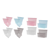 Maxbell 2/3 Pcs Food Zip Top Bag Containers Set Fruit Snack Storage Pouch 2pcs White Bags - Aladdin Shoppers
