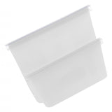 Maxbell 2/3 Pcs Food Zip Top Bag Containers Set Fruit Snack Storage Pouch 2pcs White Bags - Aladdin Shoppers