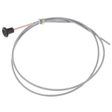 Maxbell 237 Rotary Universal Push Pull Choke Cable 63" Inner 60" Conduit 2-3/4" travel For Lawnmower Lawn Mower - Aladdin Shoppers