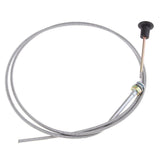 Maxbell 237 Rotary Universal Push Pull Choke Cable 63" Inner 60" Conduit 2-3/4" travel For Lawnmower Lawn Mower - Aladdin Shoppers