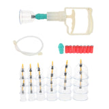 Maxbell 24 Pieces Pull Out Vacuum Apparatus Anti Cellulite Acupuncture Massage Vacuum Cupping Cup With Suction Pump Kit for Stiffness Pain - Aladdin Shoppers