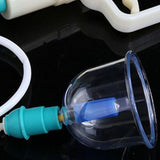 Maxbell 24 Pieces Pull Out Vacuum Apparatus Anti Cellulite Acupuncture Massage Vacuum Cupping Cup With Suction Pump Kit for Stiffness Pain - Aladdin Shoppers