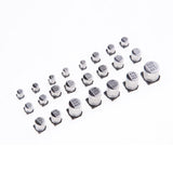 Maxbell 24 Values 400Piece SMD Aluminum Electrolytic Capacitors Assortment Box Kit - Aladdin Shoppers