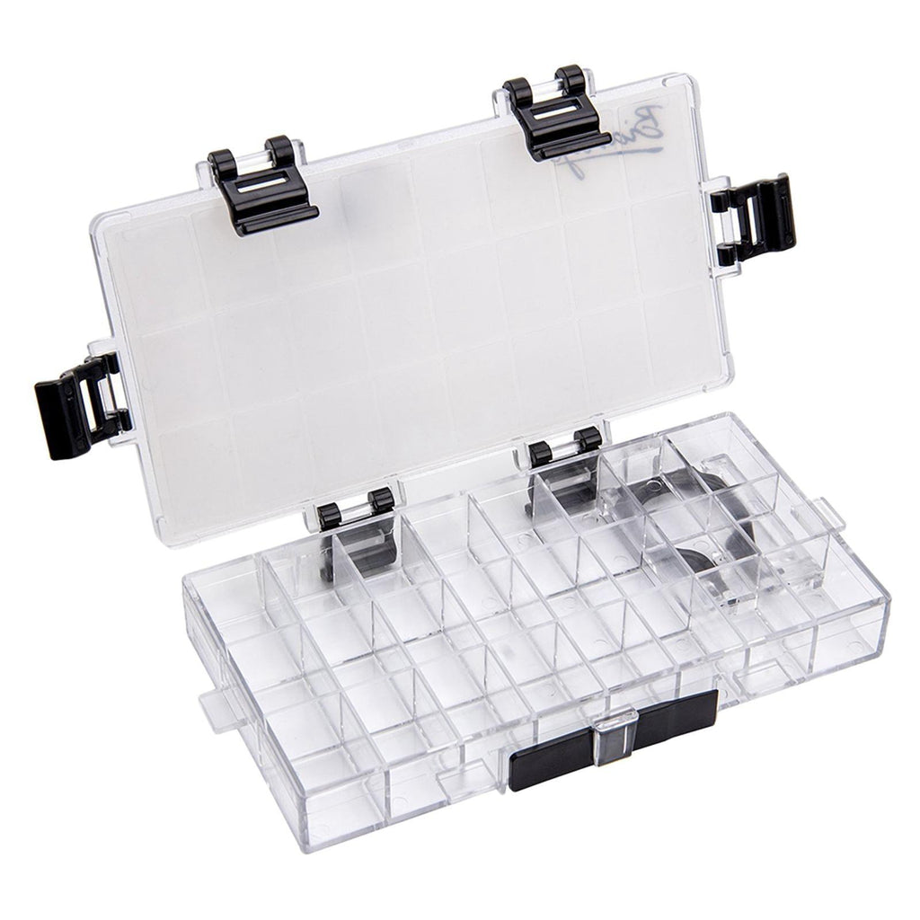 Maxbell 24 Wells Paint Palette Empty Case Art Paint Tray with Lid for Watercolor Acrylic Oil Painting Plastic Palette Box - Keep Your Paint Wet for Days - Aladdin Shoppers