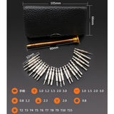 Maxbell 25 in 1 Multifunctional Opening Repair Tool Set Precision Screwdriver - Aladdin Shoppers