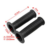 Maxbell 25/28mm Rubber Handle Throttle Grips for BMW F650GS F800GS R1200GS RT1200 - Aladdin Shoppers
