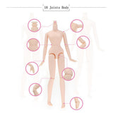 Maxbell 25cm 18-Joints Fashion Girl Doll with Clothes and Shoes Nurse Suit - Aladdin Shoppers