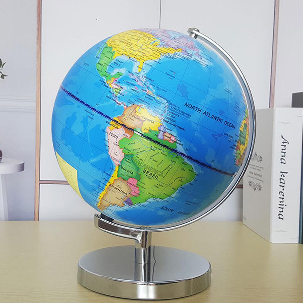 Maxbell 25cm Illuminated World Globe Constellation Globe Table Desktop Decoration - Aladdin Shoppers